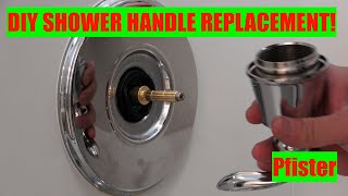 How to Replace a Broken Shower Handle Pfister [upl. by Renaldo]