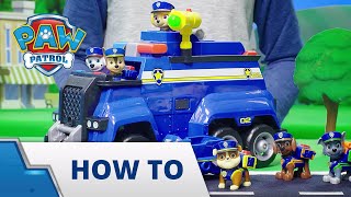 PAW Patrol  How To Chase’s Ultimate Police Vehicle [upl. by Magan]