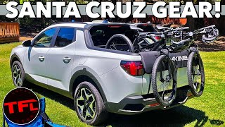 These Are The Top 10 Factory Accessories You Can Get For Your New Hyundai Santa Cruz Pickup [upl. by Ialocin]