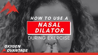 How to use a Nasal Dilator during Exercise [upl. by Yvor206]