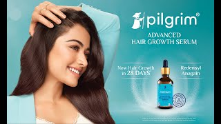 Rashmika loves Pilgrim Advanced Hair Growth Serum with Redensyl amp Anagain The Secret is in the Mix [upl. by Primaveria927]