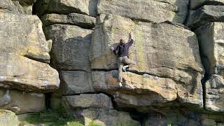 Crucifix Arête f6A Almscliffe [upl. by Munn]