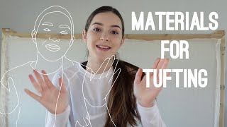 Materials for Tufting Starter Guide [upl. by Caryl408]