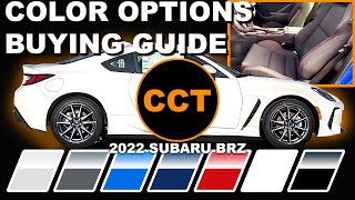 2022 Subaru BRZ  Color Options Buying Guide [upl. by Berrie232]