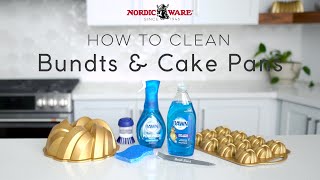 How to Clean Bundt Pans amp Cake Pans  Nordic Ware [upl. by Leong]