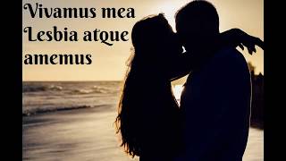 Catullus 5  A Thousand Kisses English [upl. by Malliw]