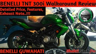 BENELLI TNT 300i Detailed Walkaround Review  Price Features Exhaust Note🔥 Shakti Nath Jha [upl. by Wurst327]