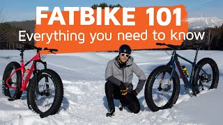 Fatbike 101 Everything you need to know [upl. by Nathalie853]