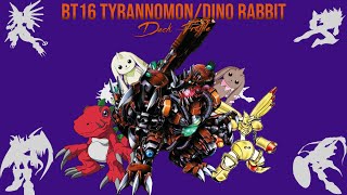 Digimon TCG BT16 Tyrannomon Deck Profile [upl. by Cherin28]