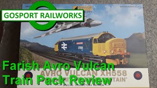 A Newbies review Farish Avro Vulcan XH558 Train Pack [upl. by Trebuh]