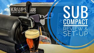 The SUB Compact Beer tap  REVIEW Unboxing Demo [upl. by Brendon197]