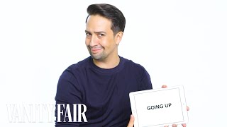 LinManuel Miranda Teaches You Broadway Slang  Vanity Fair [upl. by Juliann113]