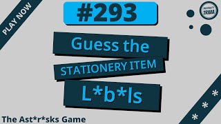 293 The Asterisks Game  ONLY 10 out of 10 WINS How smart are you Daily brain training [upl. by Lorenzo560]