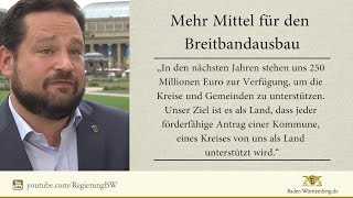 Mehr Mittel für den Breitbandausbau [upl. by Harutek]