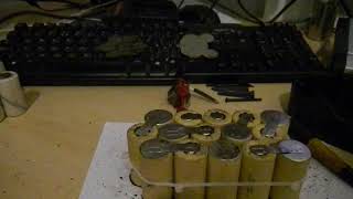 SnapOn Impact Driver Battery RepairCell replacement [upl. by Enitsed879]