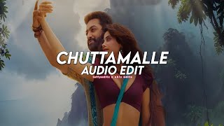 Chuttamalle devara song  CW Shiveditzhindi Shilpa Rao edit audio [upl. by Thedrick]