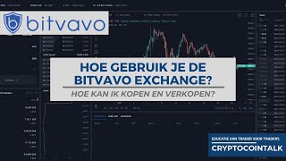 Hoe gebruik je de Bitvavo exchange uitleg [upl. by Pussej]