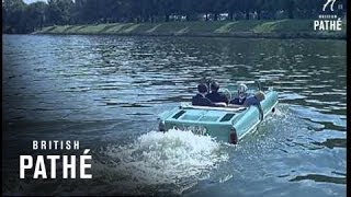 Truly Fantastic Amphibious Car 1963 [upl. by Jerrol]