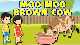 Moo Moo Brown Cow  Nursery Rhymes amp Baby Songs  Best Buddies Rhymes [upl. by Yeloc371]