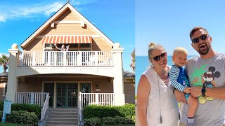 Disneys Vero Beach Resort Check In Day  3 Bedroom Beachside Cottage Tour  Dinner At Wind amp Waves [upl. by Hachman]