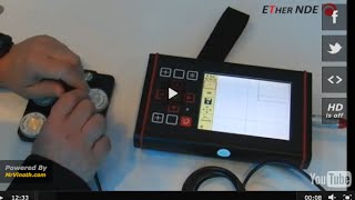 Eddy Current NDT Materials Testing Demonstration [upl. by Ekud913]