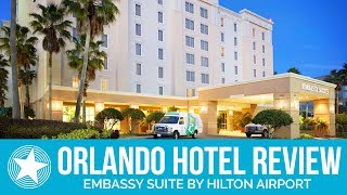 Full Walkthrough Embassy Suites Hilton Orlando Airport Hotel Review [upl. by Aivizt111]