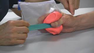 How to apply the Johnstone FINGER air splint [upl. by Akkinahs]