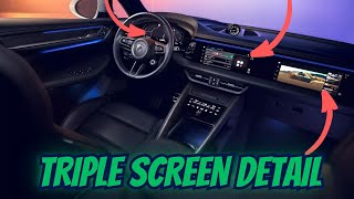 2025 Porsche Macan EV INTERIOR  A Closer Look [upl. by Amirak]