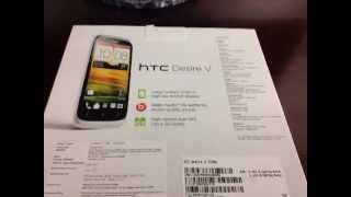 HTC DESIRE V T328W Unboxing Video  Phone in Stock at wwwwelectronicscom [upl. by Anomor]