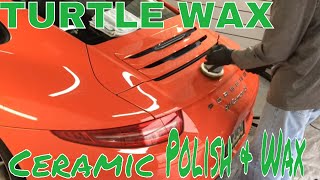 Turtle Wax Hybrid Solutions Ceramic POLISH amp WAX [upl. by Gerrilee]