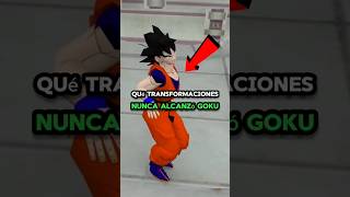 💥Transformaciónes que no alcanzo Goku dragonballsparkingzero dragonballdaima dragonball [upl. by Eniamor]