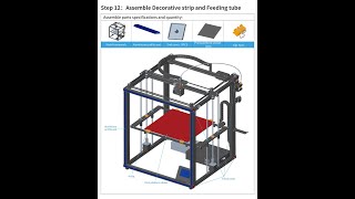 Tronxy X5SA 2020 unboxing assembly and a perfect first print [upl. by Clarhe]