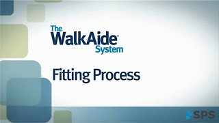 WalkAide Fitting Process [upl. by Ellehcam]