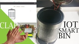 Smart Dustbin With IOT Notifications [upl. by Rafael]