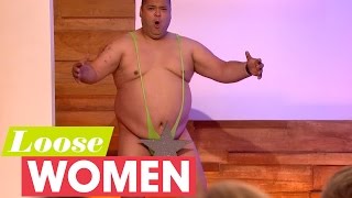 Cornwall Covers Up Man Bits  Loose Women [upl. by Mendie]