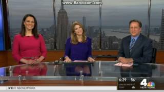 WNBC News 4 New York At 6pm Close2017 [upl. by Rehpotsirk803]