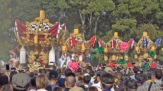 20231013 兵庫県高砂市【曽根天満宮 秋季例祭】宵宮 屋台太鼓台 宮入り 令和五年十月十三日金 播州の秋祭り [upl. by Pry580]