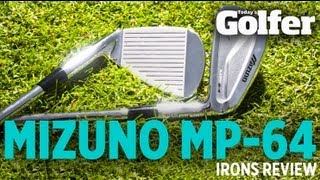 Mizuno MP64 Irons  First Look  Todays Golfer [upl. by Grote857]