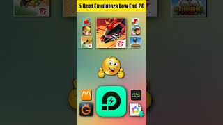 Top 5 New Emulators For Free Fire Low End PC  Best Android Emulator For PC 2024  TMTT [upl. by Belden530]