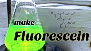 Fluorescein  Organic synthesis [upl. by Kenelm]