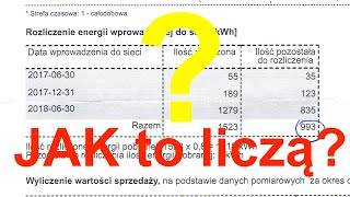 Rachunek za prąd z fotowoltaiką Jak oni to liczą [upl. by Malvina]