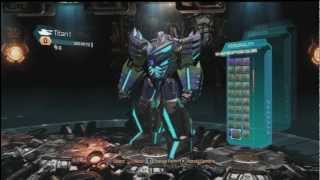 transformers fall of cybertron character creation [upl. by Gamin]