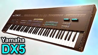 YAMAHA DX5 Synthesizer  Sounds Patches amp Presets  FM Synth Demo [upl. by Dav522]