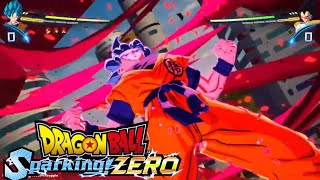 New Super Saiyan Blue Kaioken Goku Gameplay Sparking Zero [upl. by Oruhtra]