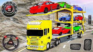 Truck Simulator Car Transport  Cargo Transport Multistory Vehicle  Android GamePlay [upl. by Sedicla]