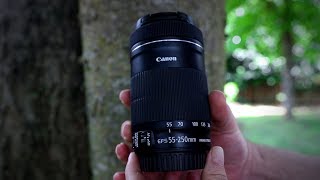 Canon EFS 55250mm IS STM Review [upl. by Tecla]