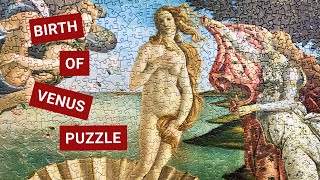 Time Lapse Birth of Venus  Eurographics Puzzle  1000 Piece [upl. by Kosaka487]