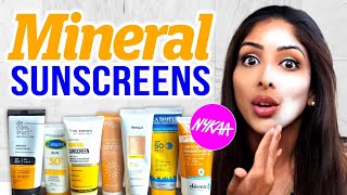 Mineral Sunscreens rated Nykaa edition by Dr V [upl. by Eatnoed705]