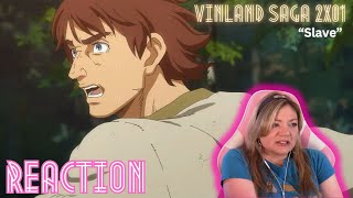 Vinland Saga 2x01 quotSlavequot  reaction amp review [upl. by Karen]