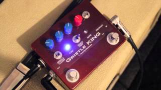 Gristle King V3 by T Jauernig Overdrive Demo with Les Paul [upl. by Ydde2]